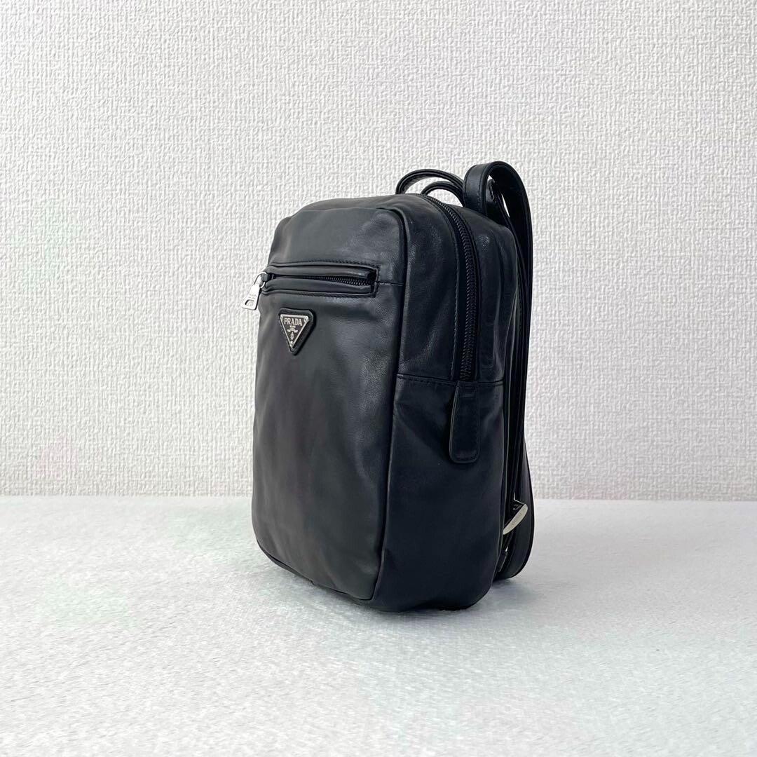 バッグ PRADA 1996 Nappa City mini Backpack Y2K PRADA 1996 Nappa City Mini Backpack Leather Vintage Archive