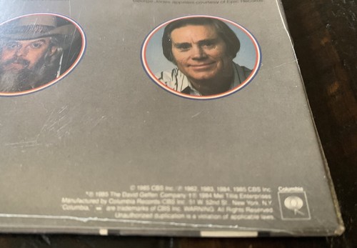 WILLIE NELSON Half Nelson LP Vinyl SEALED FC 39990-Julio Iglesias Carlos Santana - Picture 5 of 6