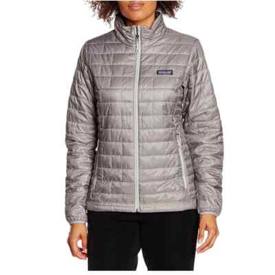 Patagonia Nano Puff Feather Grey Windproof Primaloft Jacket