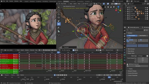 Blender - 3D Graphics Design Animation Animator Studio Software Computer Program - Picture 5 of 8
