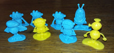 1983 vintage SCREAMING YELLOW ZONKERS premium alien/creature figures 8 READ 