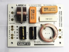 2x KASUN L-660C Double Bass HiFi Speaker Frequency Divider Crossover Filter 150W