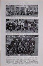 1897 Burenkrieg R.A.-Gun Team Galoppierer Shop Exeter Sgt 18. & 73. Batterien