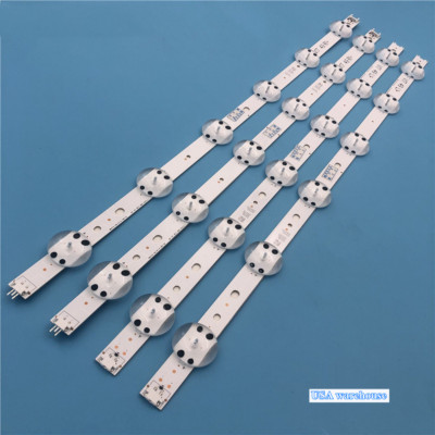 Full Set 6916L-2862A/6916L-2863A LED Strips for LG 49UV340C 49UJ6565 49UJ670V