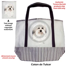 Canvas Tote - Coton de Tulear
