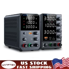 Adjustable 0-30/60/120V 0-2/3/5/10A Lab DC Power Supply Variable Bench Switching