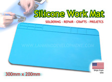 Repair Pad Insulating Heat-Resistant Silicone Soldering Mat Work Craft Pad