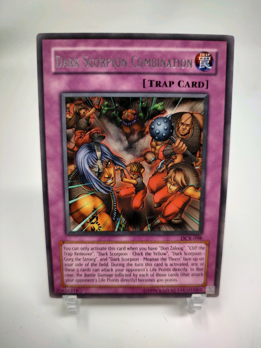 yugioh dark scorpion deck YuGiOh Dark Scorpion Combination Dark Crisis Unlimited Rare DCR-098 LP BUF