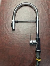 Delta Trinsic Pro Pre-Rinse Chrome Pull-Down Kitchen Faucet - 9659-DST