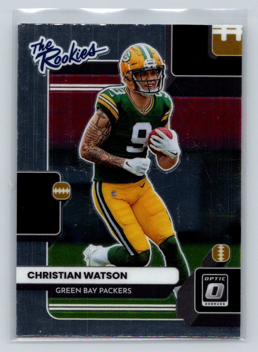 2022 Donruss Optic #TR-15 Christian Watson The Rookies
