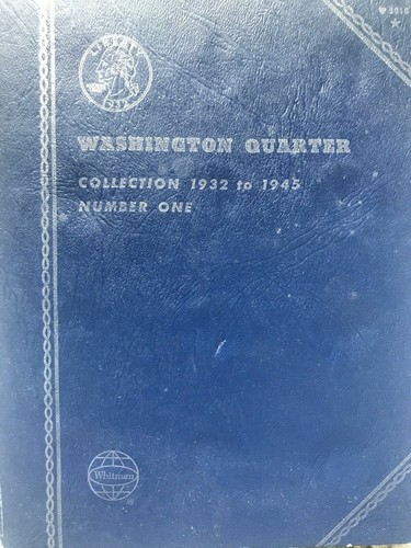 WASHINGTON HEAD QUARTER Collection 1932 to 1945 Number One - Whitman Coin Folder