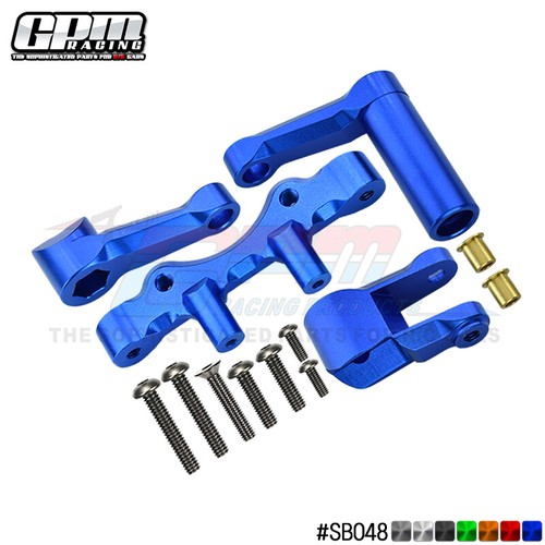 GPM Aluminum Steering Assembly For LOSI 1/6 Super Baja Rey - Picture 8 of 14