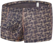 Zonbailon Men's Boxer Briefs Underwear With Bulge Pouch Short Leg Boxers Shorts