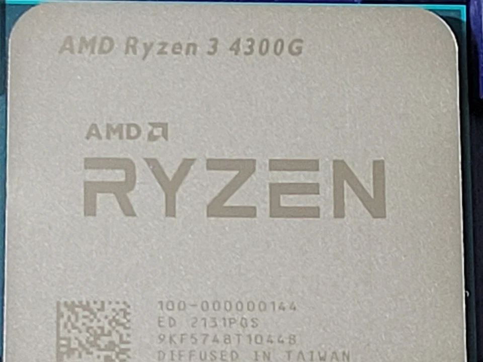 AMD Ryzen 3 4300G Quad Core Desktop AM4 CPU Processor 100-000000144 - Image 2 of 4