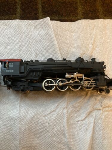 BRASS Akane 2-8-2 Mikado B&O HO 1:87 Unpainted. DC. - Picture 6 of 17
