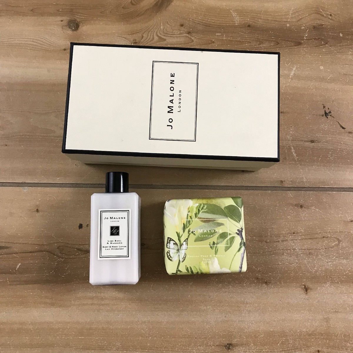 Jo Malone London 2 PC Gift Set Lime Basil & Mandarin Lotion and 