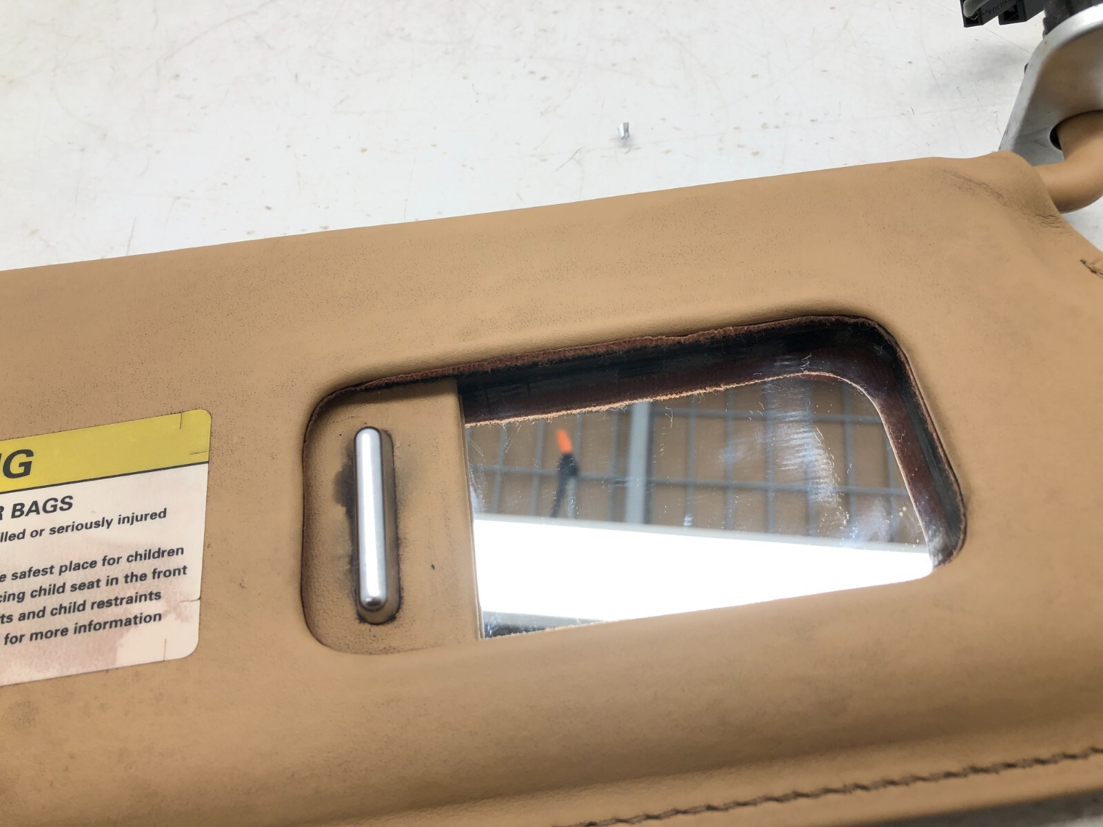 2014-2018 BENTLEY FLYING SPUR RIGHT PASS FRONT SUNVISOR SUN VISOR OEM #DAMAGE