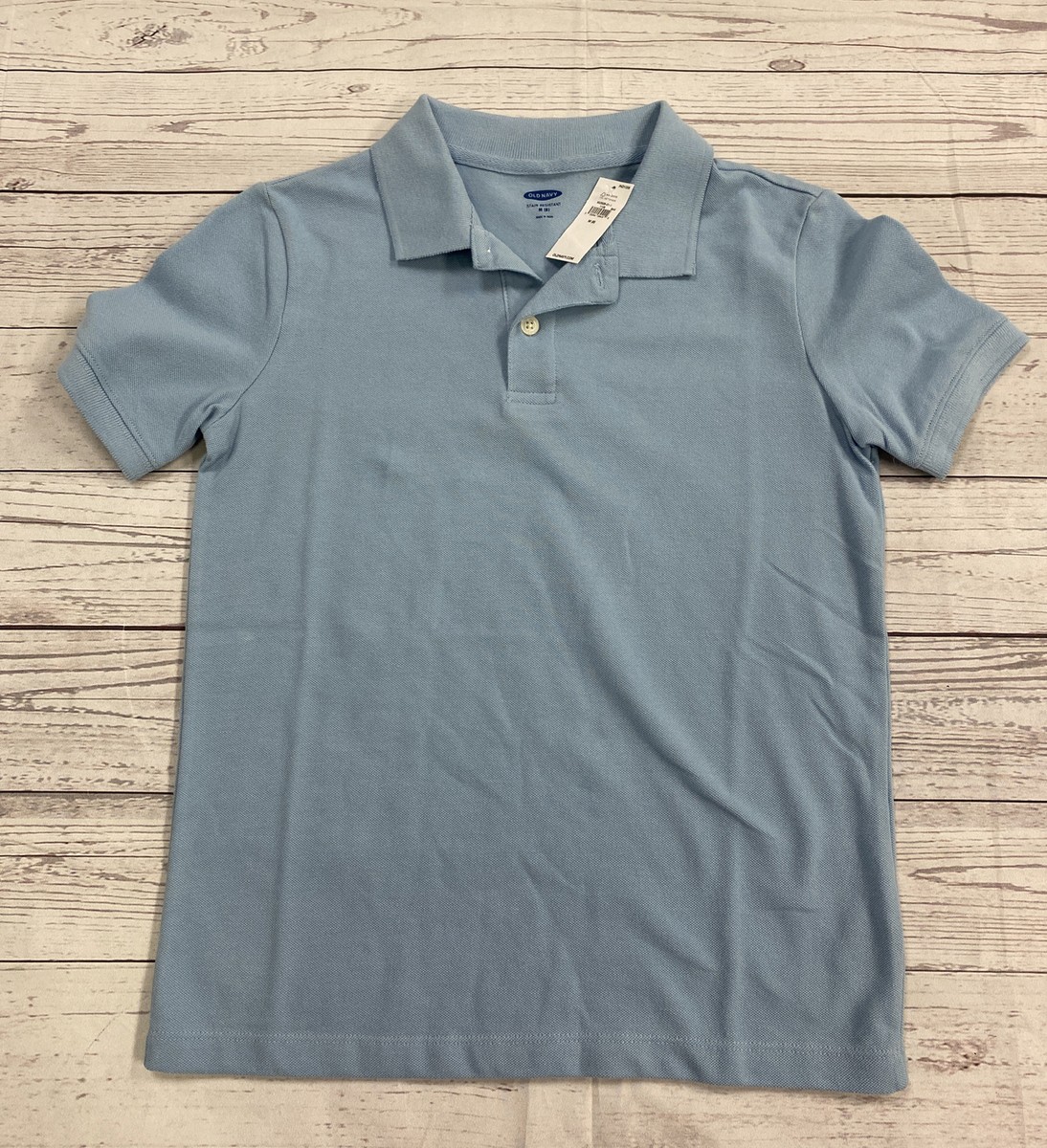 Uniform Old Navy Collar Shirts Old Navy Short Sleeve Polo Stretch - Main Image