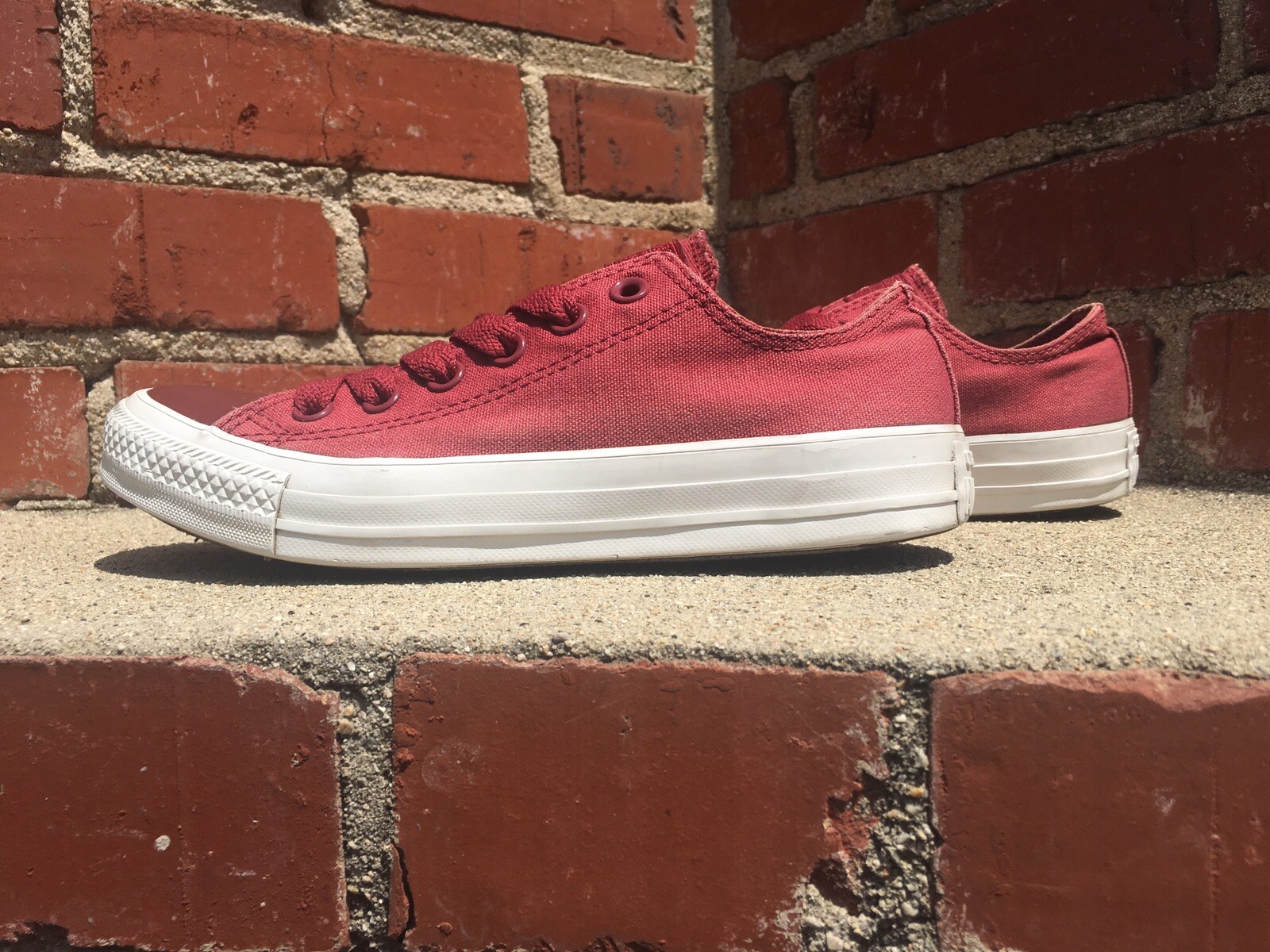 Converse CTAS Gooseberry Burgundy Ox Sneaker 142403F Men 5 Women 7-image