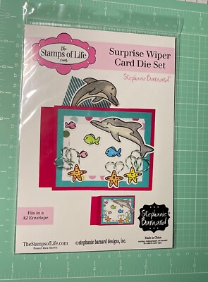 The Stamps of Life  Surprise Wiper  Card Die set BRAND NEW
