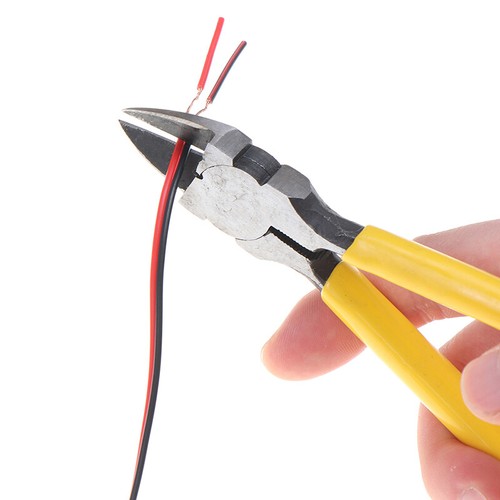 6" Flush Cut Side Cutters Plier Cutting Pliers PVC Handle Wire Cutte =s= - Picture 3 of 12