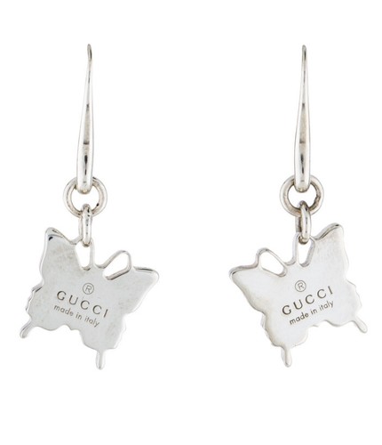 NIB - Gucci Butterfly Dangle Earings in 