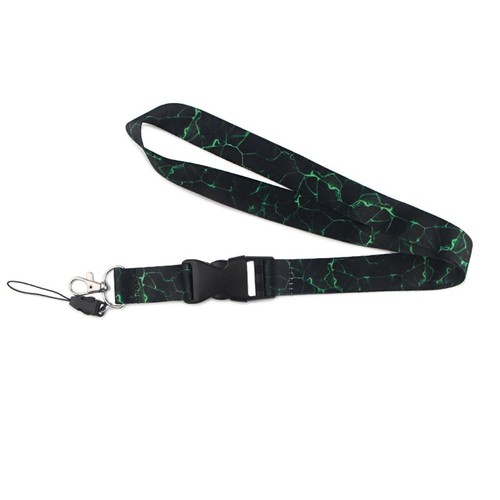 Badge Holder Phone Lanyard Strap Neck Straps Phone Hang Rope Marbling Lanyard - Zdjęcie 6 z 15
