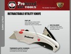 6" Proffered Retractable Utility Knife