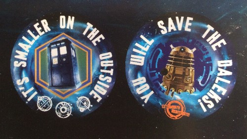 DOCTOR WHO DALEK TARDIS Party Pack / Kit- 24 Plates, 20 Napkins 50 Cupcake Cases - Picture 5 of 12