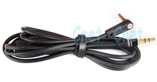 Black Audio Replacement 3.5mm Cable for beats by Dr. Dre headphones