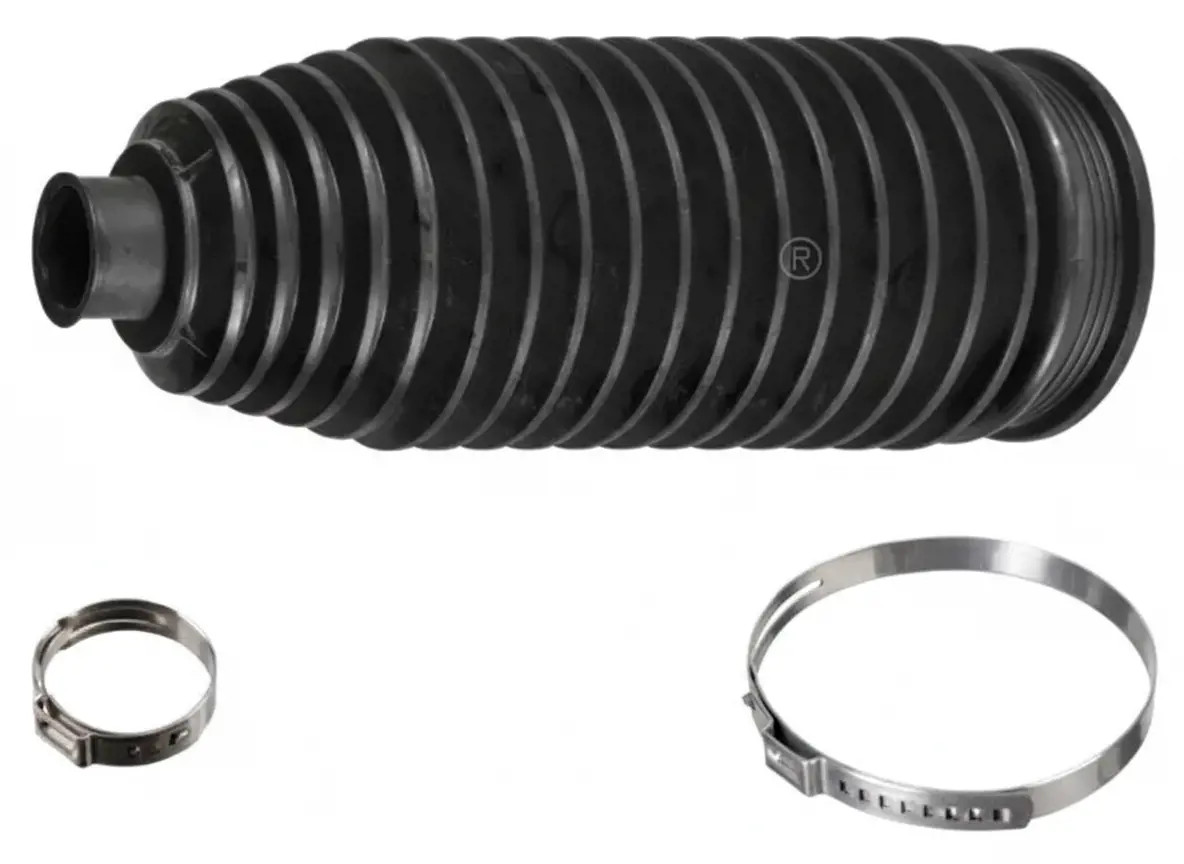 febi bilstein 39833 Kit soffietto, Sterzo con morsetti, Assale anteriore Sx, Thermoplast - Immagine 2
