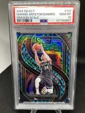 2024-25 Panini Select Giannis Antetokounmpo 137 Dragon Scale /8