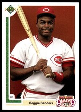Reggie Sanders 1991 Upper Deck Final Edition #11 Reds MLB READ FREE SHIPPING