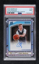 2024-25 Donruss Rated Rookie Signatures Choice Cam Spencer PSA 9 MINT Auto 16wc