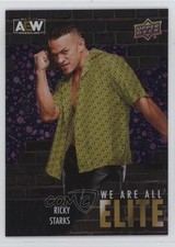 2023 Upper Deck AEW All Elite Wrestling We Are Purple /25 Ricky Starks 9l4