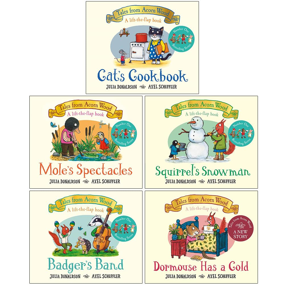 Julia Donaldson Tales From Acorn Wood Series Collection 5 Book | Julia Donaldson