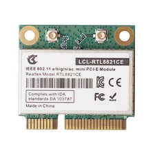 RTL8821CE 802.11AC for Bluetooth 4.2 433Mbps 2.4Ghz/5Ghz Dual Band PCIe Wi4445
