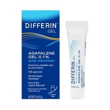 Differin Acne Retinoid Treatment Gel, 0.1 Adapalene, 15g Tube