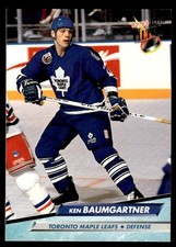 1992-93 Ultra !!! Ken Baumgartner Toronto Maple Leafs #416