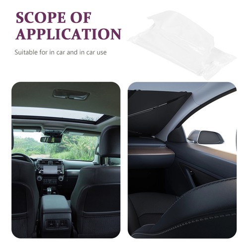 10 Packs Disposable Tissue Refill Car Visor Tissue Holder Car Paper Napkins - Bild 6 von 12