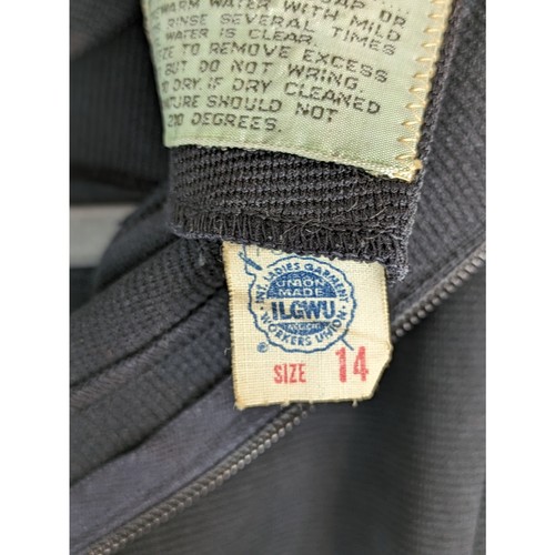 Vintage Pullover Nardis of Dallas Union Made Classic Jackie O schwarz Größe 14 - Bild 7 von 10