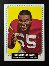 Vintage 1964 Topps Football #2 Houston Antwine Patriots EX+