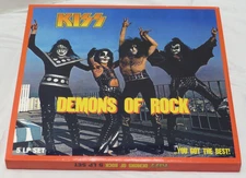 KISS DEMONS OF ROCK 5LP COLORED VINYL RECORD BOX SET LIMITED EDITION #58 OF 100