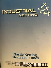 "Industrial netting" brand - black-polyethylene mesh - 48" wide. Sold per foot.