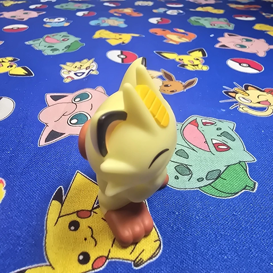 Pokemon Meowth Figura Finger Puppet 2023 Nintendo PVC Bandai Japón Vendedor de EE. UU. Foto 4 de 4