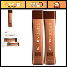 Anti-Frizz Shampoo  Conditioner Set - Brazilian Blowout, 2 Count, Smooth  Shin