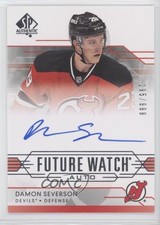 2014-15 SP Authentic Future Watch Auto 295/999 Damon Severson #287 Auto k1r