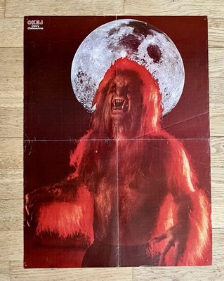 Ozzy Osbourne 1983 Metal Swedish Poster Music Magazine Okej 1980s