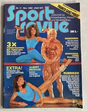 Sportrevue,November 1982,Tom Platz,Bodybuilding,Flex,Muscle&Fitness,Zeitschrift
