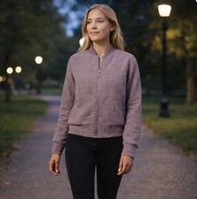 Lululemon Serene Travels BomberLunar Rock qui...